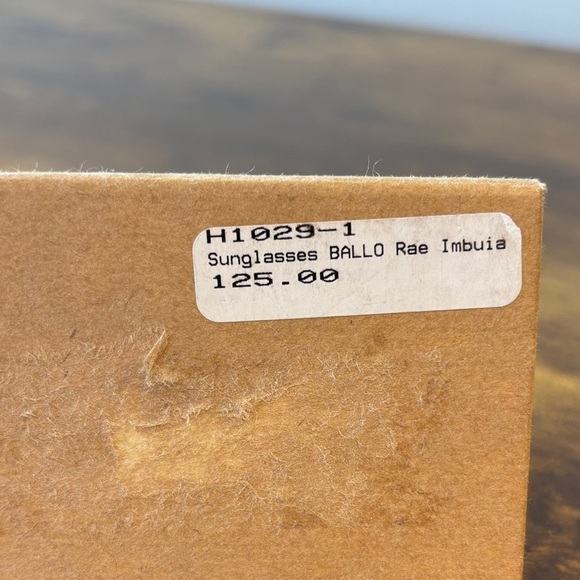 Ballo Rae Sunglasses NWT cork hemp cosmo - Picture 2 of 9